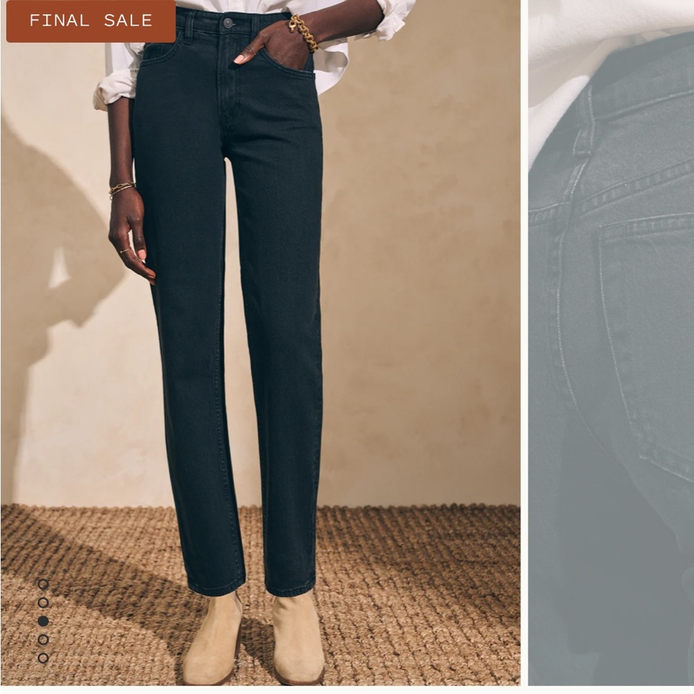 NWT Organic Cotton Slim Straight Denim Sz 26